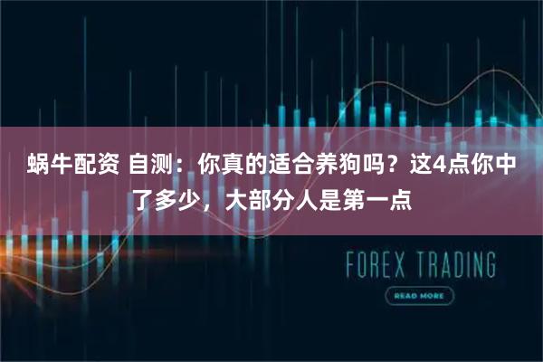 蜗牛配资 自测：你真的适合养狗吗？这4点你中了多少，大部分人是第一点